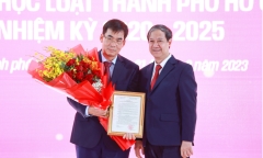 Trường Đại học Luật TP.HCM bổ nhiệm hiệu trưởng mới
