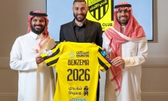 Đương kim Quả bóng vàng Karim Benzema ra mắt đội bóng mới