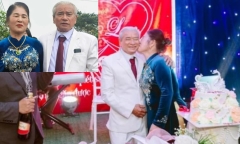 Ngưỡng mộ cặp vợ chồng U80 với đám cưới vàng, tuyên bố điều 