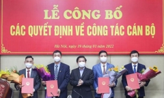 Bộ Giao thông vận tải bổ nhiệm loạt nhân sự mới