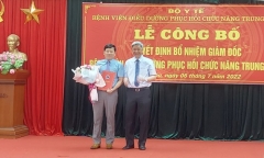 Bộ Y tế trao quyết định bổ nhiệm nhân sự mới