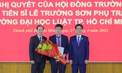 Trường ĐH Luật TP.HCM có người phụ trách mới 