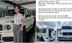 Sau 1 ngày rao bán, Mercedes G63 của Hiền Hồ nhanh chóng tìm được chủ nhân mới