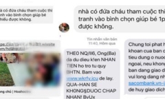 Công an Hà Nội cảnh báo hiểm họa từ những tin nhắn mời gọi bình chọn trên Facebook