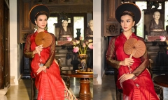 Kim Tuyến lần đầu làm First face trình diễn thời trang chuyên nghiệp 