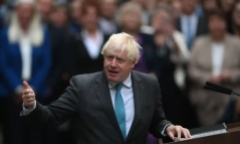 Ông Boris Johnson phát biểu trước khi rời nhiệm sở