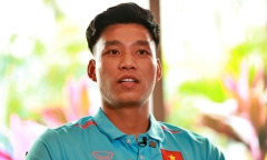 Vũ Văn Thanh: “Triết lý của HLV Troussier là ghi bàn hay phòng ngự thì cũng đều phải kiểm soát bóng”