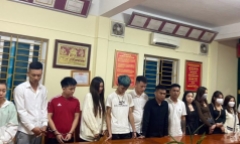 Bắt quả tang 14 