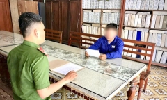 Nam thanh niên trình báo tin giả bị đánh để 