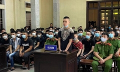Xét xử 48 thanh, thiếu niên cầm hung khí hỗn chiến giữa thủ đô