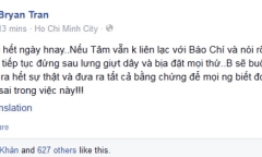 Tâm Tít đổ bệnh ngay sau khi về nước