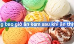 Đừng bao giờ ăn kem sau khi ăn thịt lợn vì lý do dưới đây