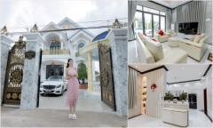 Cơ ngơi “triệu đô” của sao Việt: Ngắm biệt thự hơn 10 tỷ đồng của Hoa hậu Phan Thị Mơ