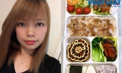 Cô vợ đảm nấu cơm hộp cho chồng ăn trưa vừa ngon vừa đẹp mắt khiến đồng nghiệp ông xã 