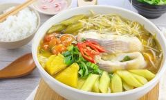 Công thức làm món canh chua cá diêu hồng càng ăn càng mê