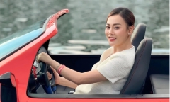 Nhan sắc gây chú ý của Phương Oanh khi mang song thai, đã thế còn