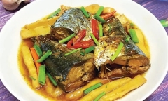 Công thức làm món cá nục kho măng đậm đà vị quê hương