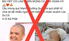 Cảnh giác với tin nhắn, văn bản mạo danh Hội Phật giáo kêu gọi từ thiện