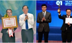 Bảng vàng thành tích của tân Giáo sư Trường Đại học Bách khoa là Công dân trẻ tiêu biểu TP.HCM