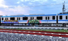 Xem xét thay công ty bảo vệ sau sự cố vẽ bậy lên đoàn tàu metro ở TP.HCM