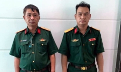 Tạm giữ 2 kẻ giả danh trung tướng, đại úy quân đội tại TP.HCM