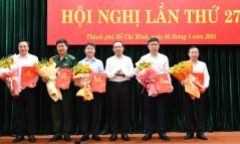 Ban Bí thư chỉ định 5 nhân sự tham gia Ban Chấp hành Đảng bộ TP.HCM
