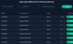 Tin thời sự nóng mới nhất ngày 13/3: Đấu giá hơn 188.000 biển số, có cả biển
