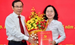 Nữ Bí thư quận ủy quận 4 được bổ nhiệm làm Phó trưởng Ban Tổ chức Thành ủy TP.HCM