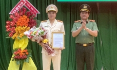 Phó cục trưởng Cục Cảnh sát hình sự làm Phó Giám đốc Công an TP.HCM