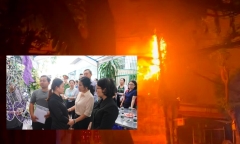 Thăm hỏi, hỗ trợ gia đình 2 cháu bé tử vong trong căn nhà bốc cháy ở TP.HCM
