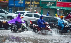 Tin tức dự báo thời tiết hôm nay (1/10): Bắc Bộ nguy cơ ngập úng do mưa lớn