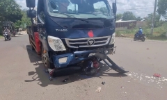Tin tức tai nạn giao thông mới nhất ngày 30/5: Va chạm với xe tải, 1 người tử vong