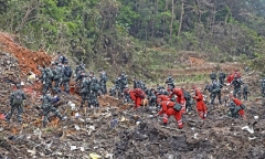 Trung Quốc công bố báo cáo sơ bộ vụ rơi máy bay chở 131 người