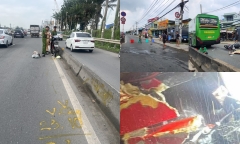 Tin tức tai nạn giao thông mới nhất ngày 24/10: Xe máy va chạm xe tải chạy cùng chiều, một người tử vong