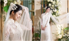 Khung cảnh nên thơ, đậm chất làng quê Việt Nam tại đám cưới Hoa hậu Ngọc Hân
