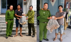 2 con rồng Nam Mỹ vừa được người dân giao nộp ở An Giang quý hiếm cỡ nào?