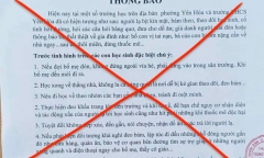 Thực hư thông tin nữ sinh lớp 7 ở Hà Nội bị đánh thuốc mê
