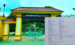 Sở GD&ĐT Hải Dương thông tin về sai phạm trong các khoản thu của trường THPT Thanh Miện III