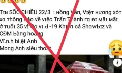 Truy tìm người đăng tin thất thiệt