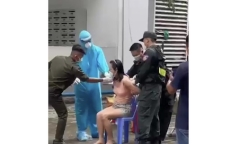 Bình Dương: Phá cửa, cưỡng chế người phụ nữ đi xét nghiệm COVID-19 