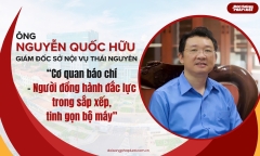 Giám đốc Sở Nội vụ Thái Nguyên: Cơ quan báo chí – Người đồng hành đắc lực trong sắp xếp, tinh gọn bộ máy
