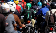 Indonesia siết trần chiết khấu các nền tảng gọi xe về 8%: Tài xế 