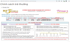 Cảnh báo RF3WORLD có dấu hiệu kinh doanh đa cấp trái phép
