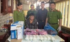 Quảng Trị: Bắt giữ đối tượng giấu 6,5 kg ma túy trong nồi điện, bao cà phê