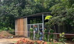 Vụ người phụ nữ 31 tuổi nằm chết trước nhà người yêu ở Bình Phước: Hiện trường có gì?