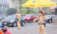 Hà Nội: Phân luồng tổ chức giao thông phục vụ 