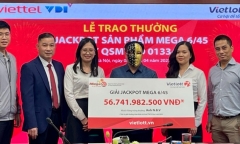 Trúng Vietlott hơn 56,7 tỷ đồng, người đàn ông tính chuyện xây nhà, mua đất cho con