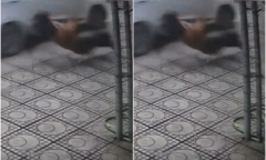 Clip: Phẫn nộ vụ nữ tài xế ô tô hất văng cô gái đứng trên vỉa hè rồi bỏ đi