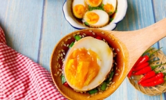 Công thức làm món trứng ngâm tương 