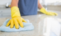 Cách làm sạch mặt đá bàn bếp nhanh